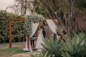 Espaço de natureza preservada para casamento em BH