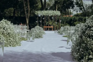 Área aberta para casamento em BH