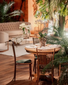 Estrutura luxuosa para festa de casamento em BH