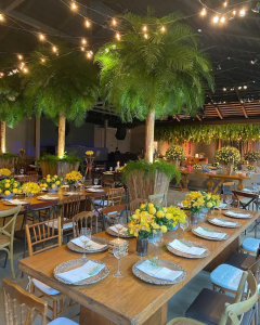 Casamento luxuoso em espaço tradicional