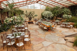 Lugar exclusivo para recepção de casamento