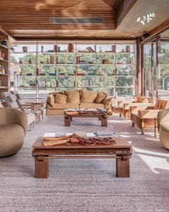 Ambiente sofisticado no Clara Arte