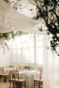 Decoração romêntica de casamento