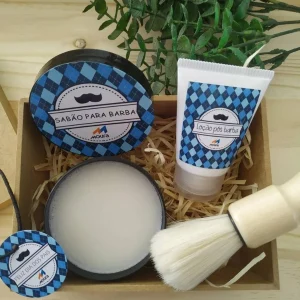 kit barba masculino para presente de padrinhos