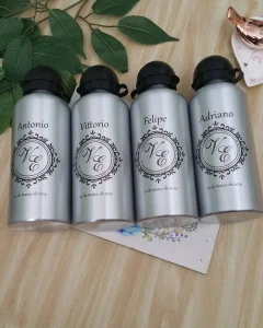 garrafa personalizada para padrinhos