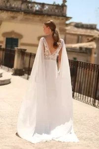 roupa de noiva clássico e sofisticado.